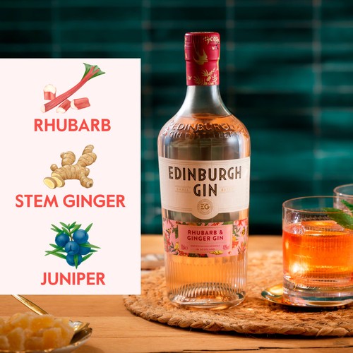 Edinburgh Gin Rhubarb & Ginger Gin