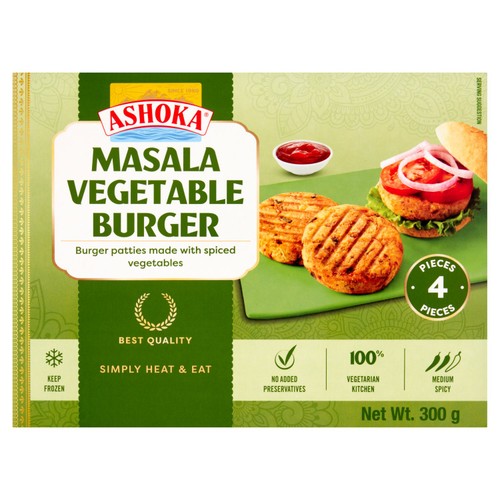 Ashoka Masala Veg Burger