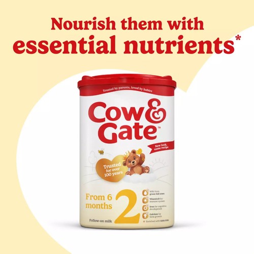 Cow & Gate 2 Follow On Baby Milk Powder Formula 6-12 Months   800g