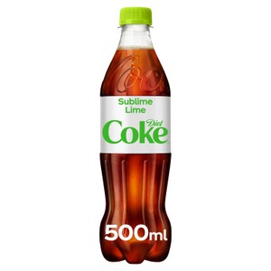Diet Coke Sublime Lime   500ml