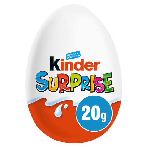 Kinder Surprise Milk Chocolate Single Egg