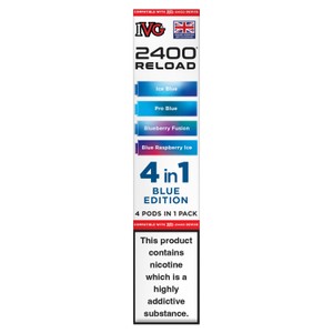 Ivg 2400 Reload 4 Pod Pack Blue Edition