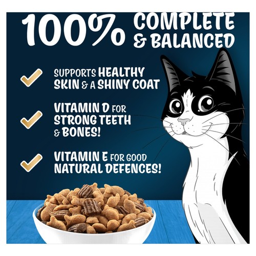 Felix Doubly Delicious Salmon & Vegetables Dry Cat Food 