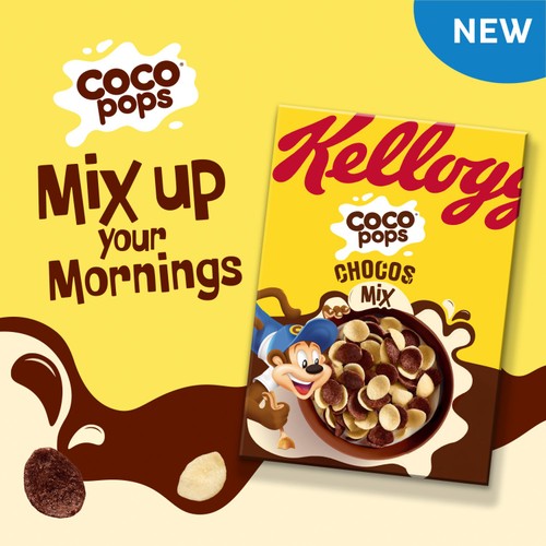 Kellogg's Coco Pops Chocos Mixed 430g