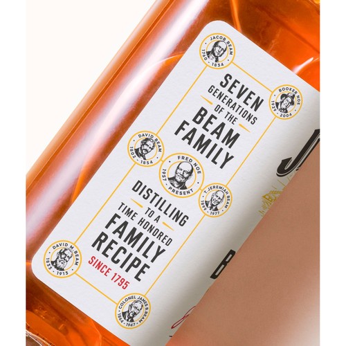 Jim Beam Kentucky Straight Bourbon Whiskey 