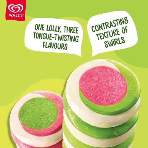 Twister Mini Pineapple Ice Cream Lollies 6 x 50ml