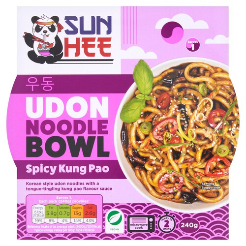 Sun Hee Kung Pao Udon Bowl 