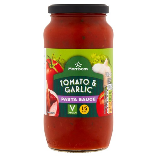 Morrisons Tomato & Garlic Pasta Sauce