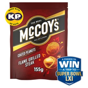 McCoy's Coated Peanuts Flame Grilled Steak