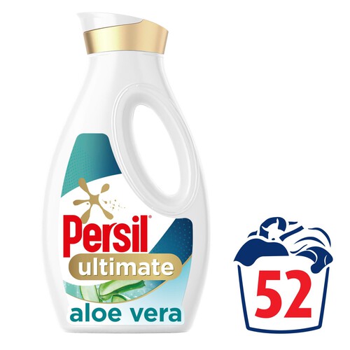 Persil Ultimate Washing Liquid Non Bio Aloe Vera 52 Washes