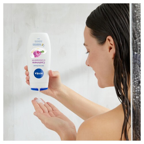 NIVEA Cashmere & Cotton Seed Oil Shower Gel 