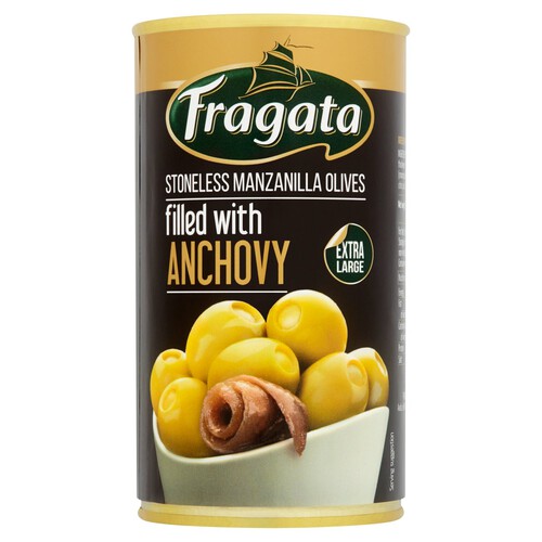 Fragata Selection Olives Stuffed With Anchovy (350g)