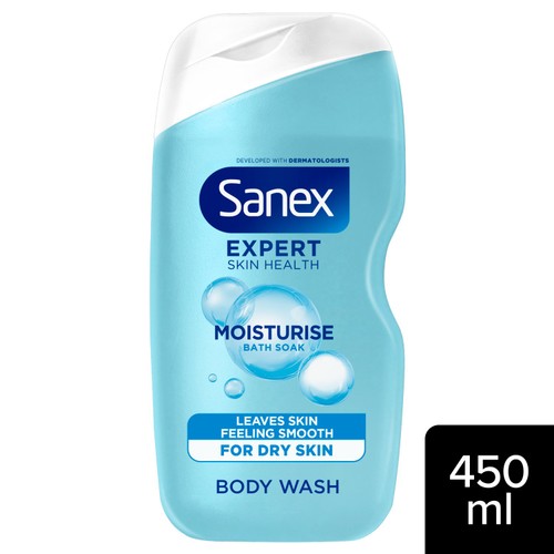 Sanex Expert Skin Health Moisturising Bath Soak Bubble Bath