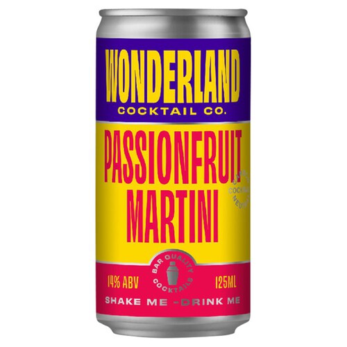 Brewdog Wonderland Cocktail Co. Passion Fruit Martini