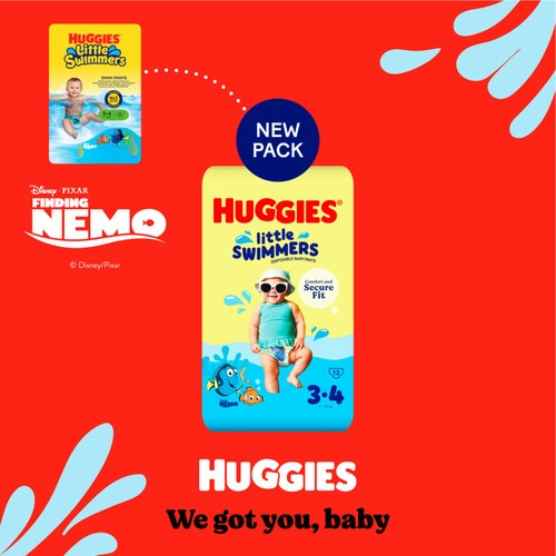 Huggies Little Swimmers Swim Nappies Size 3-4