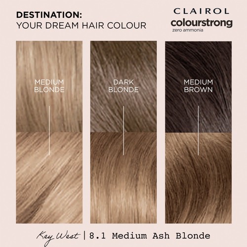 Clairol Colour Strong Permanent Hair Dye 10.0 Extra Light Blonde