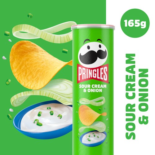 Pringles Sour Cream & Onion  165g