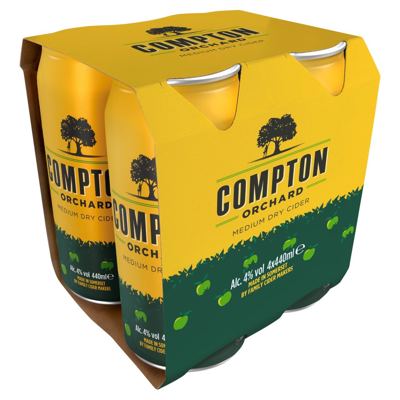 Compton Orchard Cider 4x440ml Cans