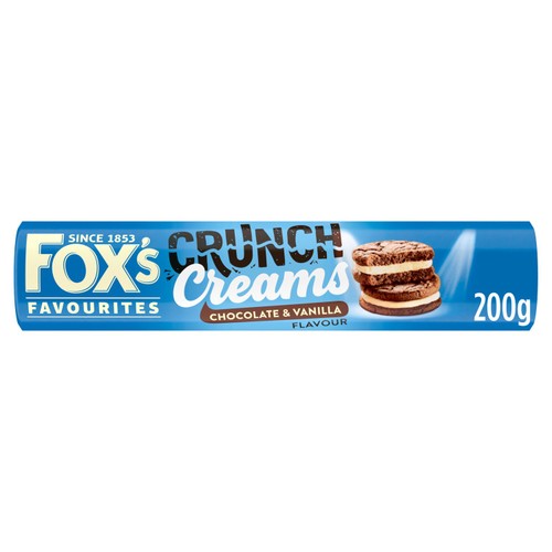 Fox's Crunch Creams Chocolate & Vanilla 200g