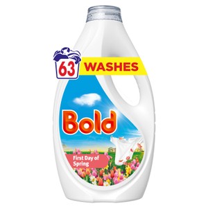 Bold Washing Liquid First Day of Spring 63 Washes 1953ml