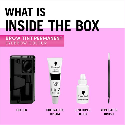 Schwarzkopf Brow Tint Dark Brown