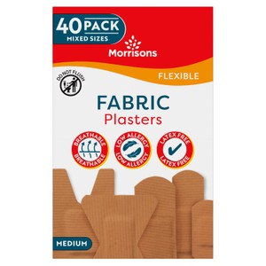 Morrisons Medium Skin Tone Plasters 40 per pack