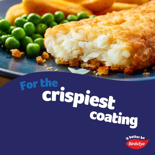 Birds Eye 4 Battered Cod Fillets 400g