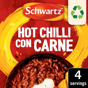 Schwartz Hot Chilli con Carne Recipe Mix | Morrisons
