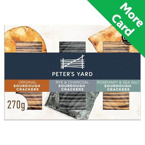 Peter's Yard Sourdough Cracker Selection Box 