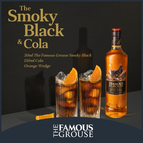 The Famous Grouse Smoky Black Blended Scotch Whisky 