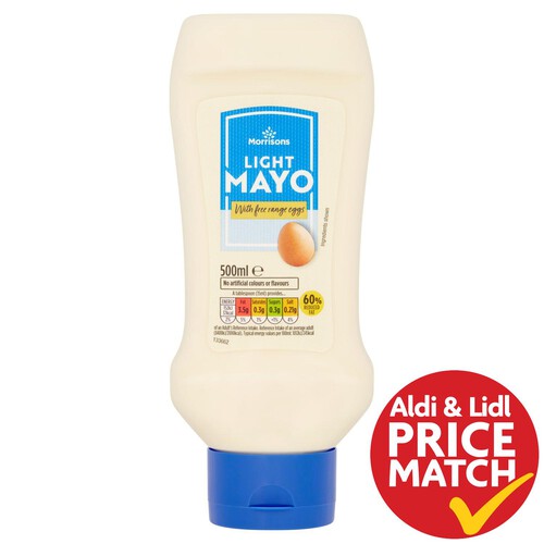 Morrisons Light Mayonnaise Squeezy