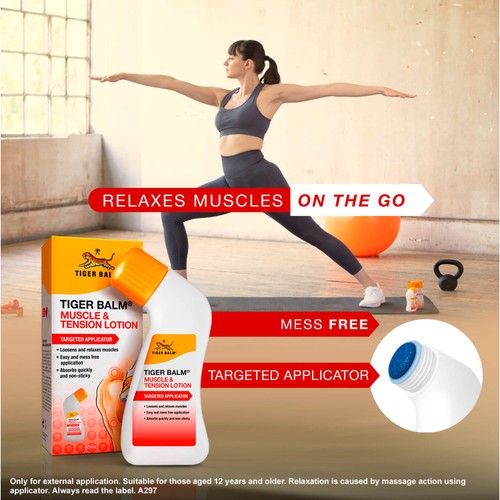 Tiger Balm Muscle Lotion 80ml