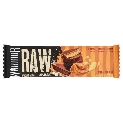 Warrior Raw Protein Flapjack Chocolate Peanut Butter 