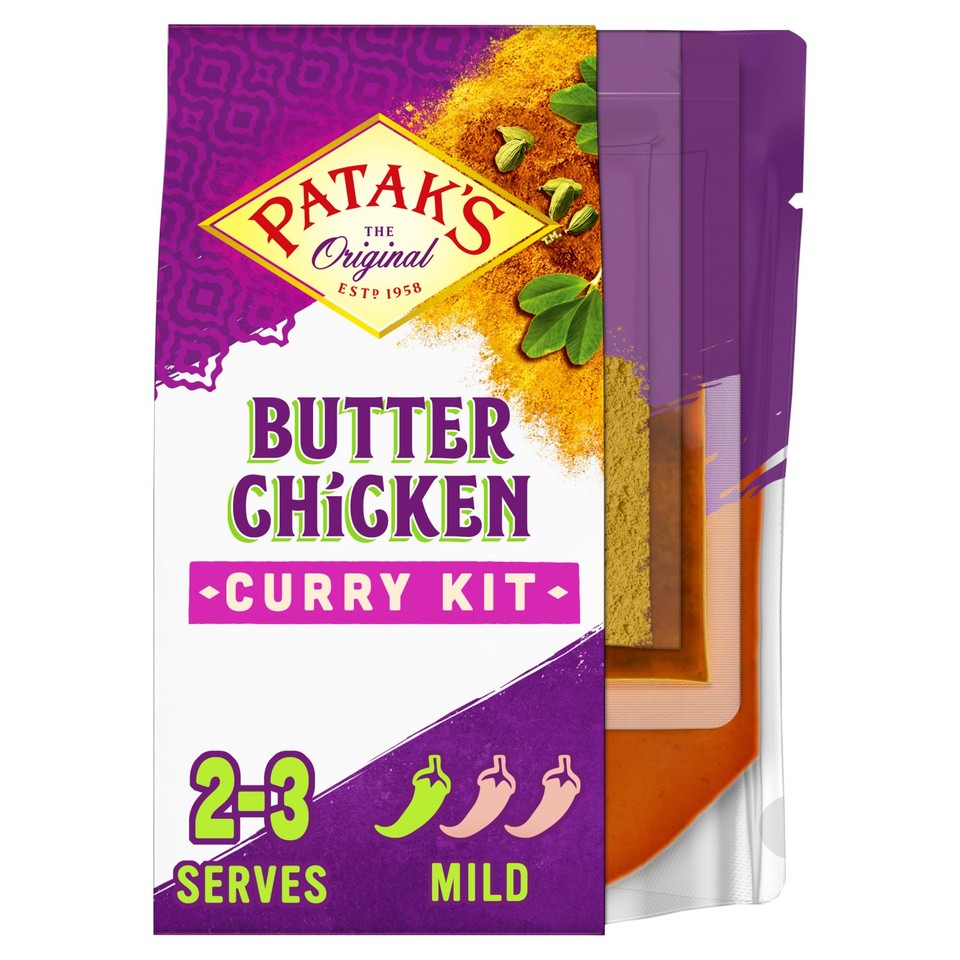 Patak's Butter Chicken Indian Curry Sauce Meal Kit 270g - Morrisons ...