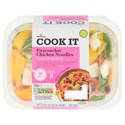 Morrisons Cook It Firecracker Chicken Noodle Pan Fry