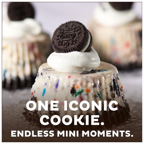 OREO Mini Vanilla Sandwich Biscuits 6 Snack Packs 114g