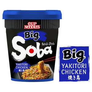 Nissin Cup Noodles Soba Wok Style Yakitori Chicken 89g