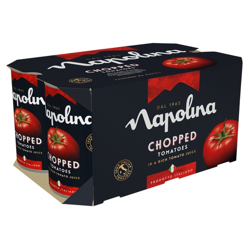 Napolina Chopped Tomatoes (6x400g)