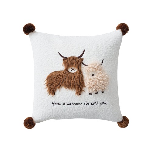 Nutmeg Home Highland Escape Cushion
