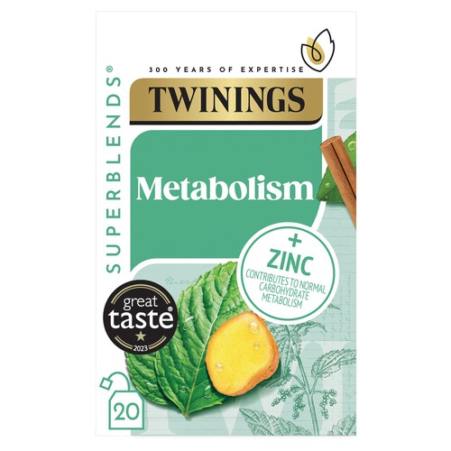 Twinings Superblends Metabolism 20 Tea bags 