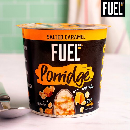 Fuel 10K High Protein Porridge Salted Caramel 