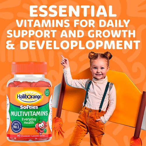 Haliborange Multivitamin  Softies 60's Strawberry