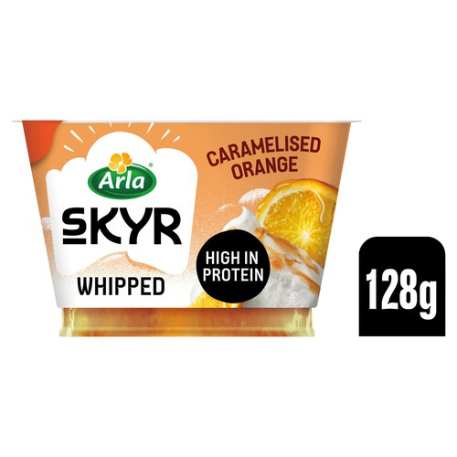 Arla Skyr Whipped Orange Caramel Yoghurt 