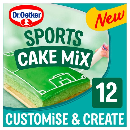 Dr. Oetker Sports Tray Bake Cake Mix 443G