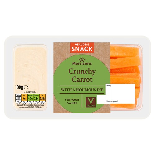 Morrisons Carrot Sticks & Houmous 