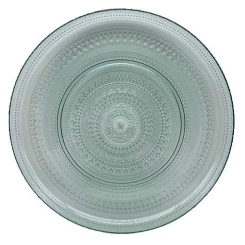 Nutmeg Blue Embossed Beads Plate