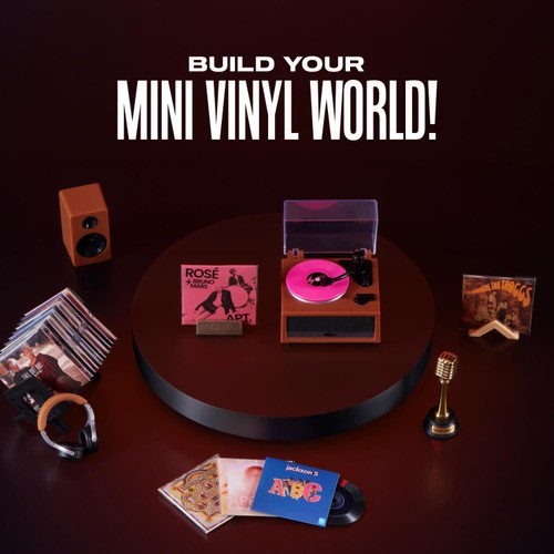 Mini Brands Vinyls Playset