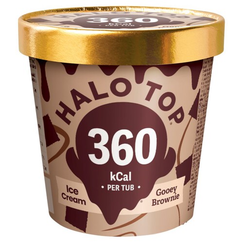 Halo Top Gooey Brownie Ice Cream