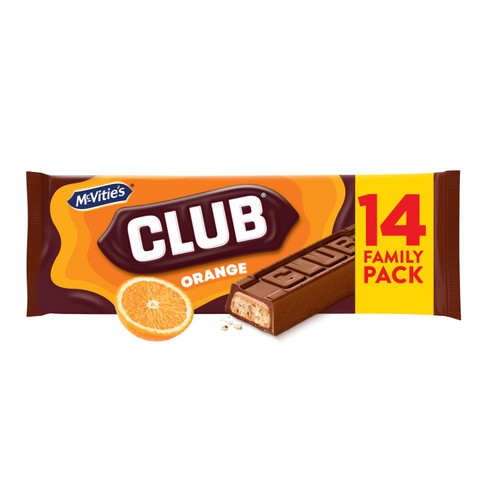 McVitie's Club Orange 14 Pack