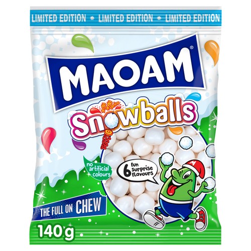 Maoam Snowballs Share Bag 140G